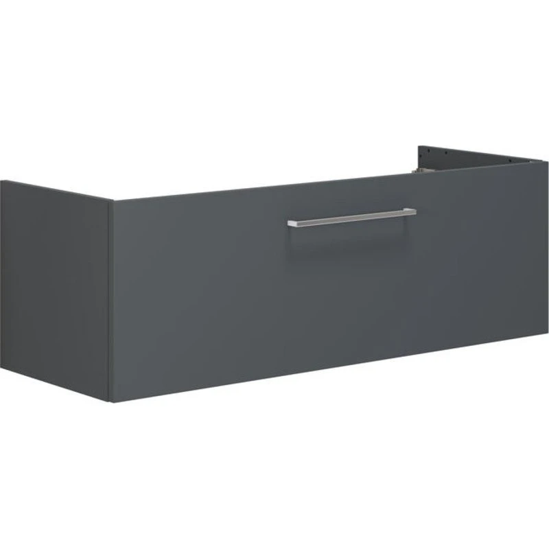 Dansani Mido+ underskab, 120x44 cm, mat grå