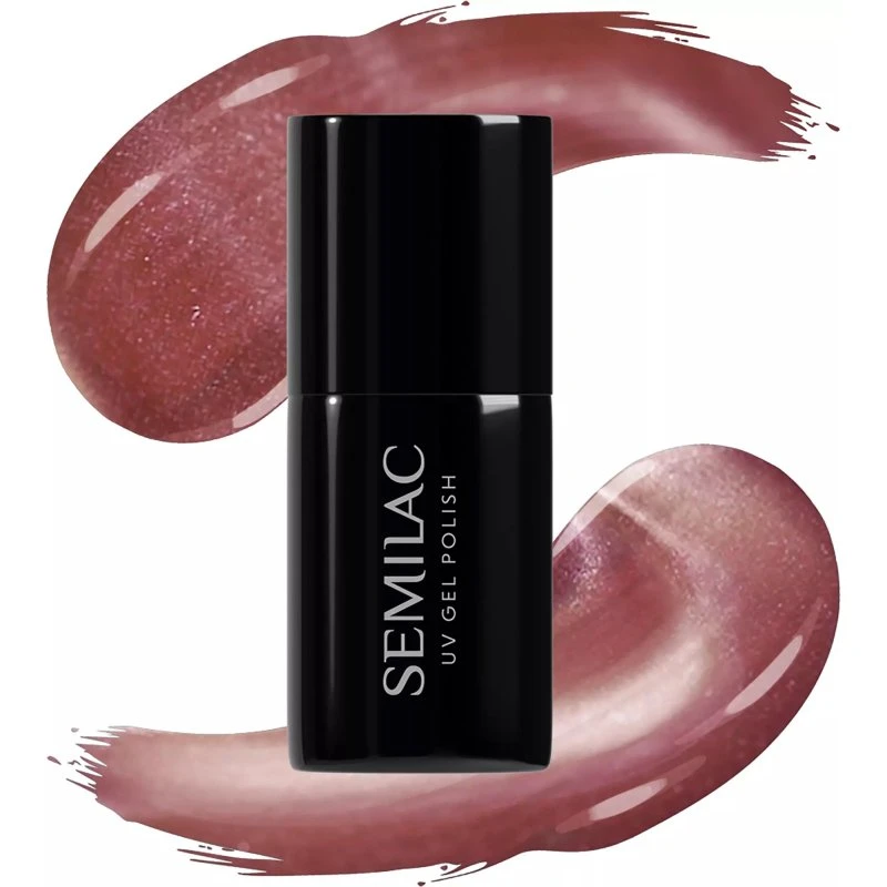 Semilac UV Gel Polish 663 Blush Gloss - Magnetisk Lyserød 7 ml