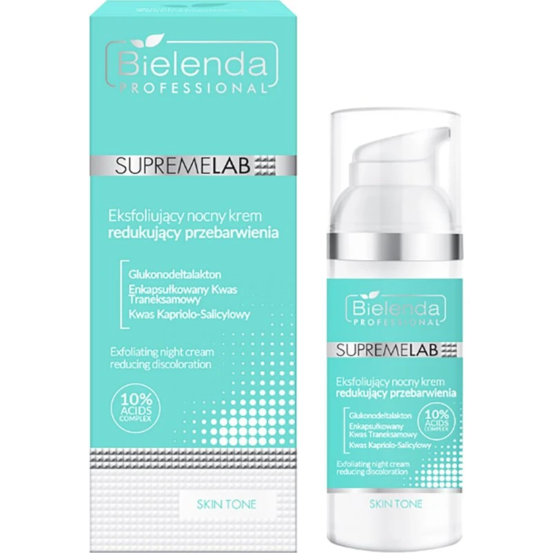 Bielenda Professional Supremelab Skin Tone Exfoliating Night Cream 50ml
