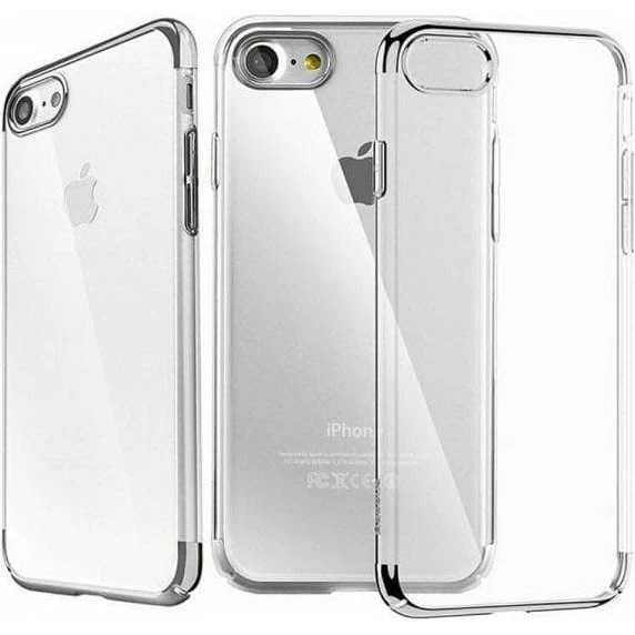 iPhone SE 2022 / SE 2020 / 7 / 8 Transparent Slim Cover + Skærmbeskytter