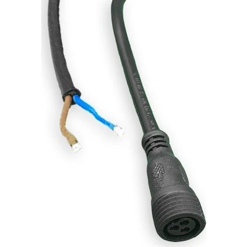 Akustilight startkabel - 50 cm, sort
