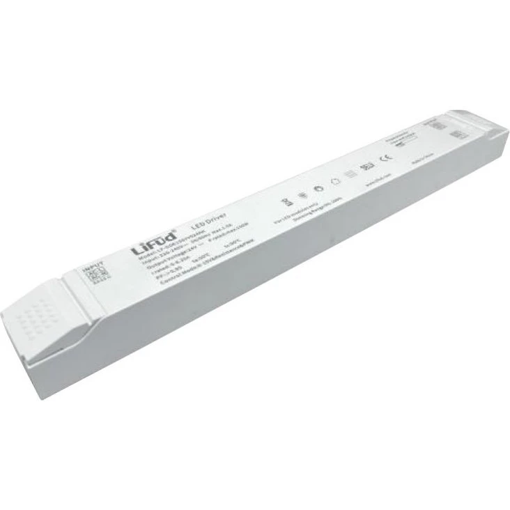 Lifud 150W Dæmpbar Strømforsyning - 24V DC, 6.25A, Triac, IP20
