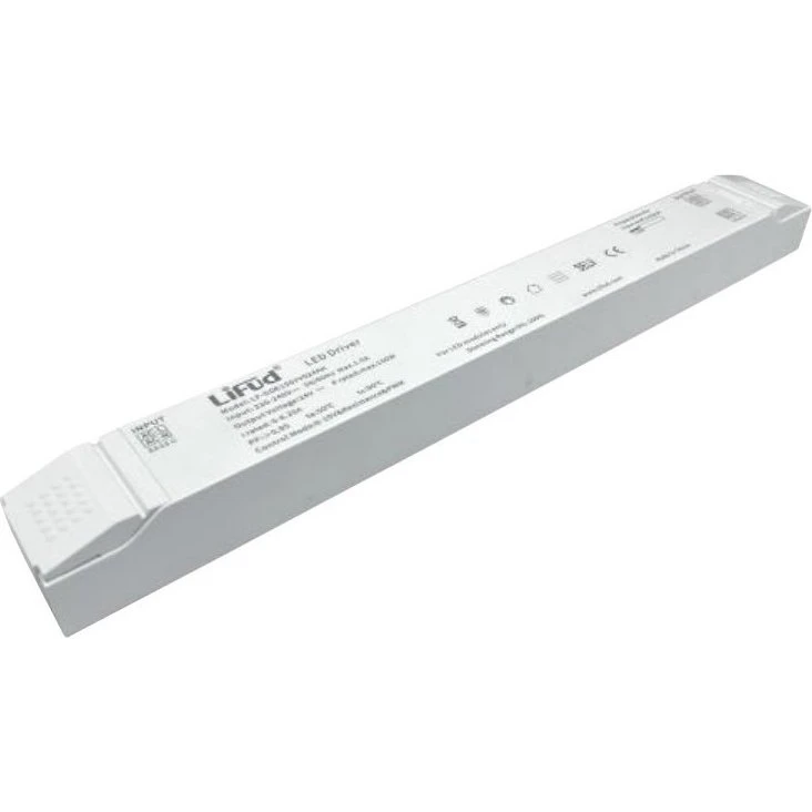 Lifud 150W 24V DC Dæmpbar Strømforsyning - 6.25A, 0/1-10V, IP20
