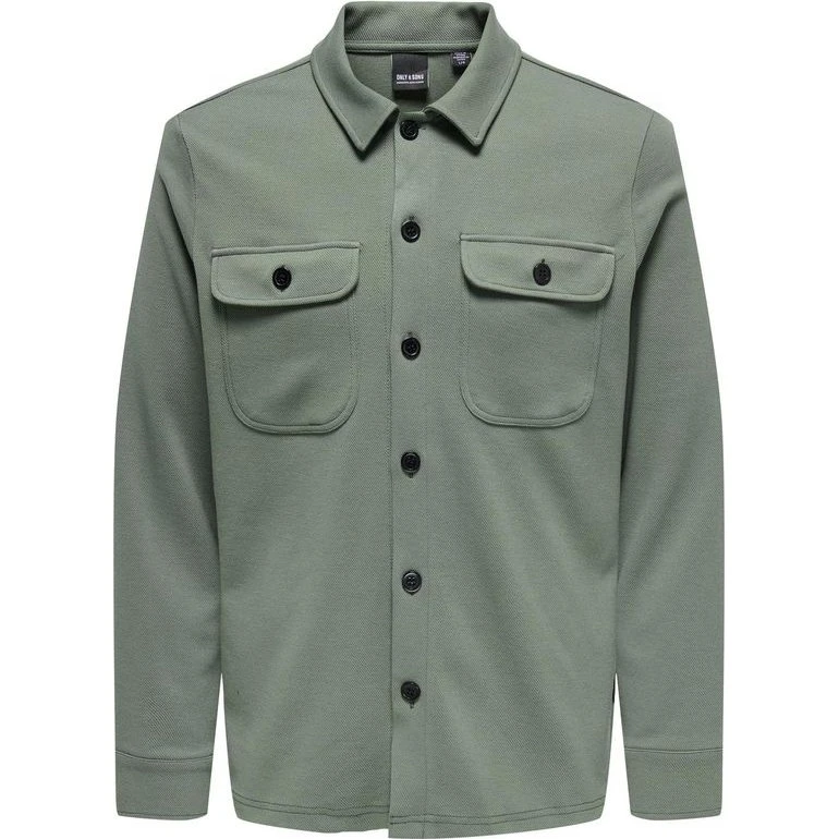 ONLY & SONS Overtrøje i Castor Grey til Herre