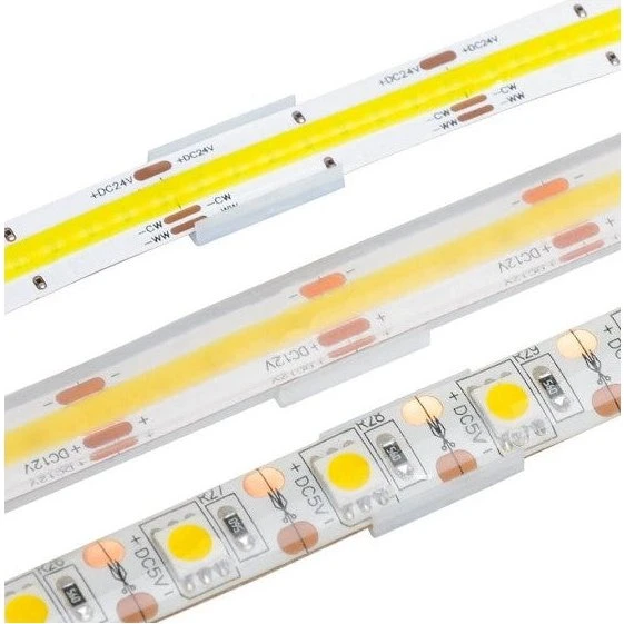 20 stk. skjulte monteringsklips til 8mm LED strip (IP20)