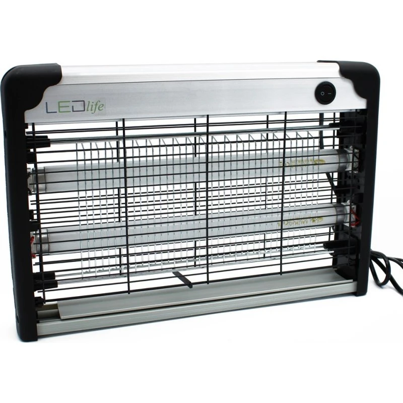 LEDlife insektlampe 2x10W UV-lys - dækker ca. 80m2