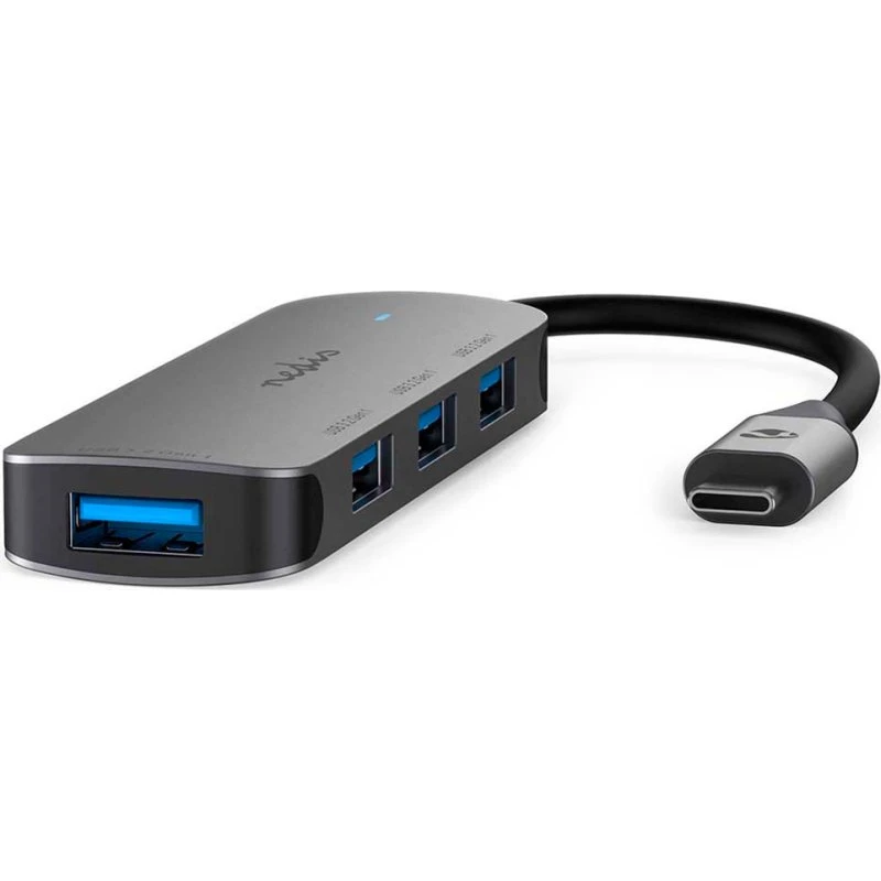 Nedis USB-hub USB-C → 4x USB-A 3.2 Gen1 (5 Gbps)