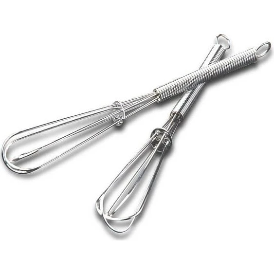Funktion Piskeris mini 2 stk - 13 cm i rustfrit stål