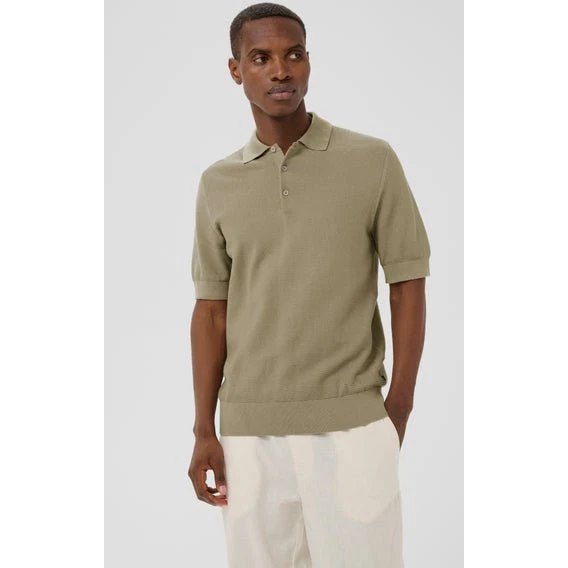 Mapolo BB Strikket Poloshirt til Herre