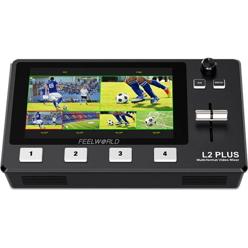 FEELWORLD L2 PLUS Multi-Camera Video Mixer 5,5" Touch PTZ Chroma