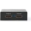 Nedis HDMI Splitter 1→2, 4K@60Hz 18 Gbps (antracit)