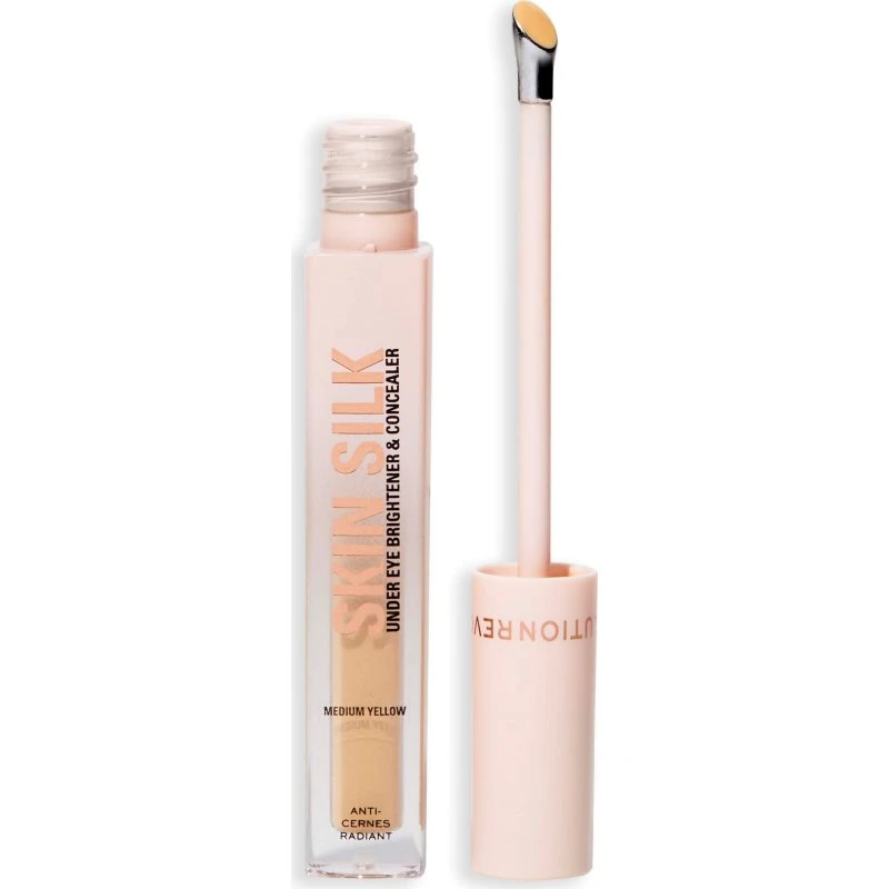 Revolution Beauty Skin Silk Radiant Serum Under Eye Medium Yellow 4ml