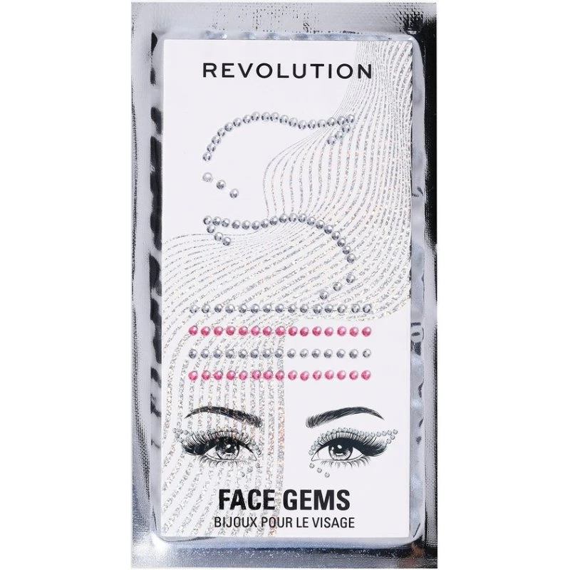 Revolution Beauty Metallic Muse Silver Flick Eye Gems