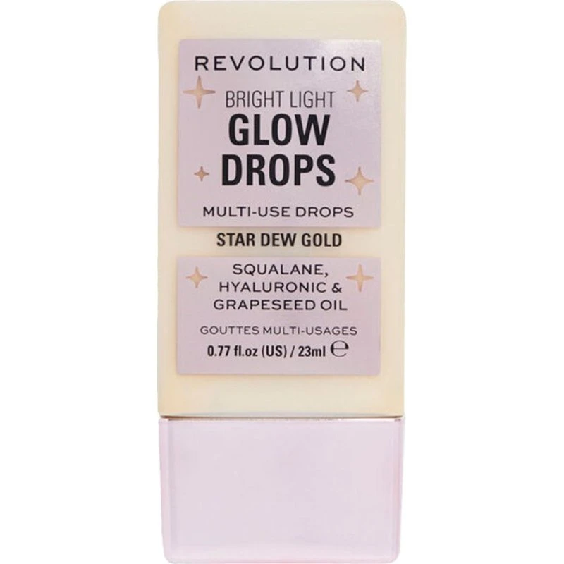 Makeup Revolution Bright Light Liquid Highlighter Golden Star Dew 23ml