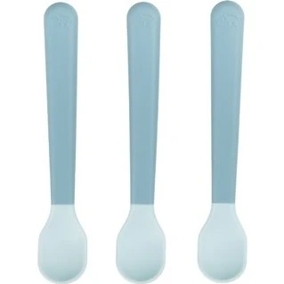 Done by Deer Foodie Easy-Grip babyske 3-pak (blå nuancer)