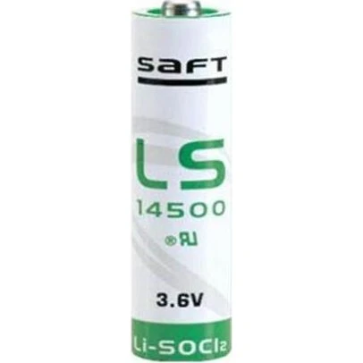 Batteri 3,6V Lithium AA Kombi 14500 2600mAh