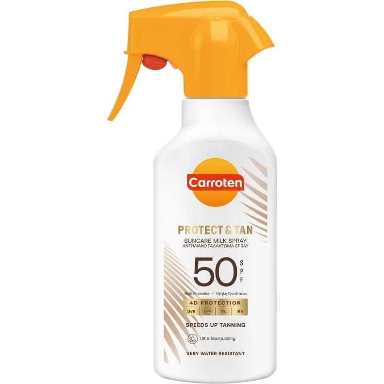 Carroten Protect & Tan Milk Trigger SPF 50 - 270 ml