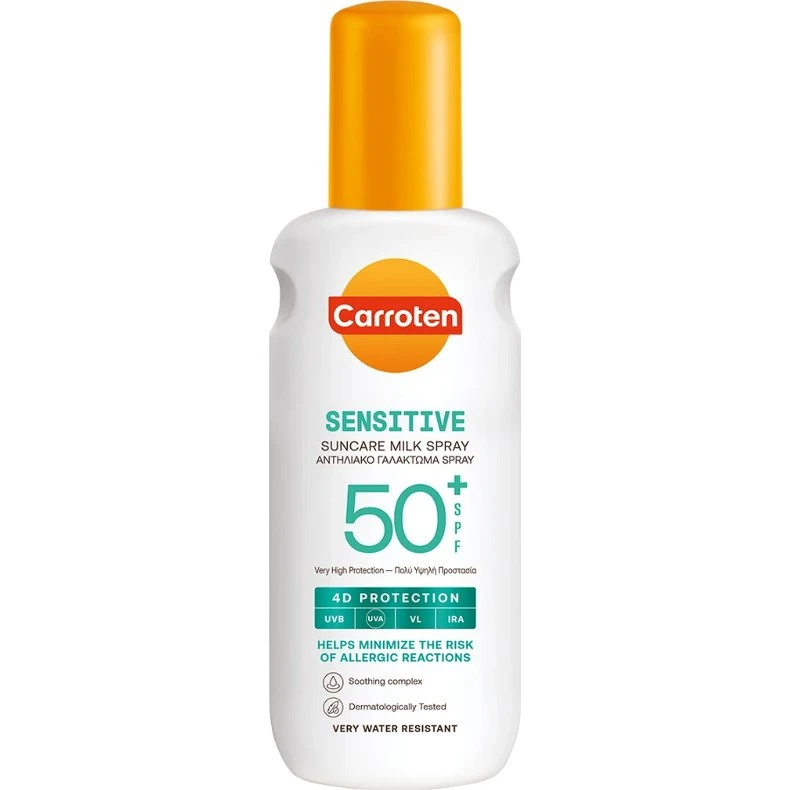 Carroten Sensitive Milk Spray SPF 50+ 200 ml