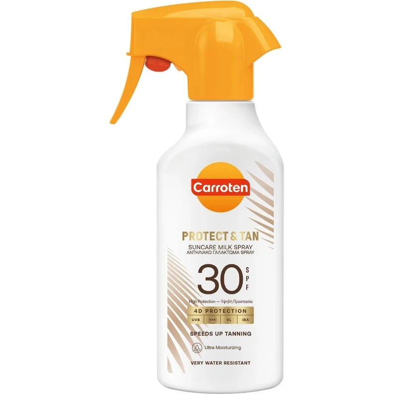 Carroten Protect & Tan Milk Trigger SPF 30 - 270 ml