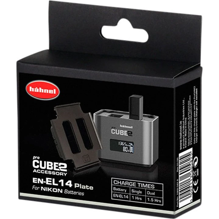 Hähnel ProCUBE 2 Plate til Nikon EN-EL14 batteri