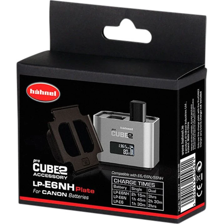 Hähnel ProCUBE 2 Plate til Canon LP-E6/LP-E6N/LP-E6NH