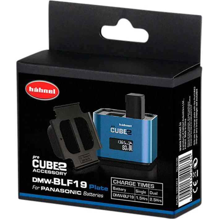 Hähnel ProCUBE 2 Ladeplade til Panasonic DMW-BLF19