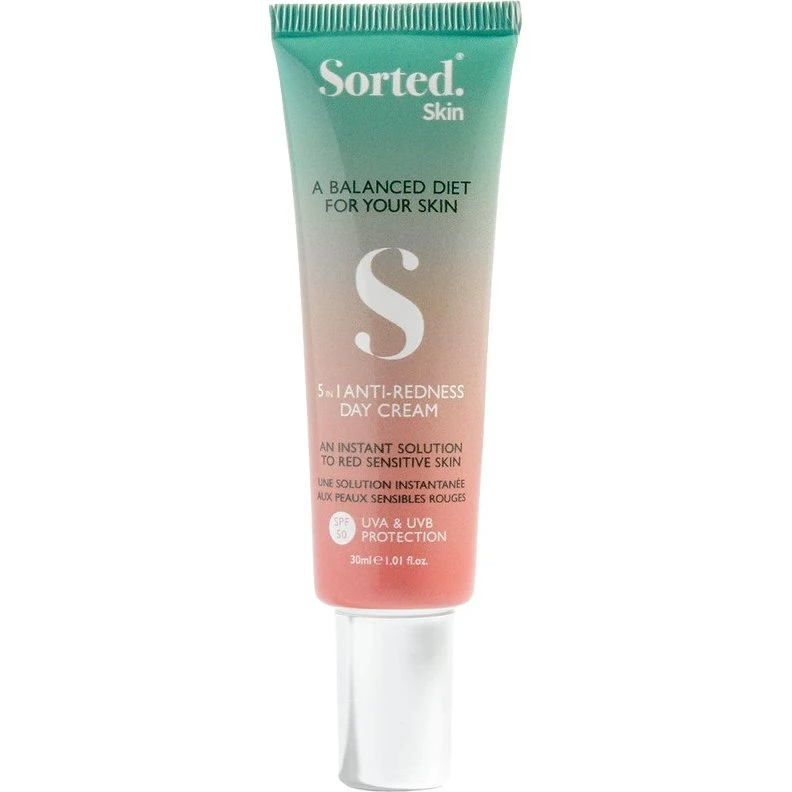 Sorted Skin 5 in 1 Anti-Redness Day Cream SPF 50 - 30 ml