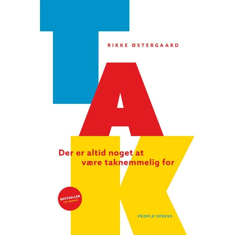 TAK - Rikke Østergaard - Bog