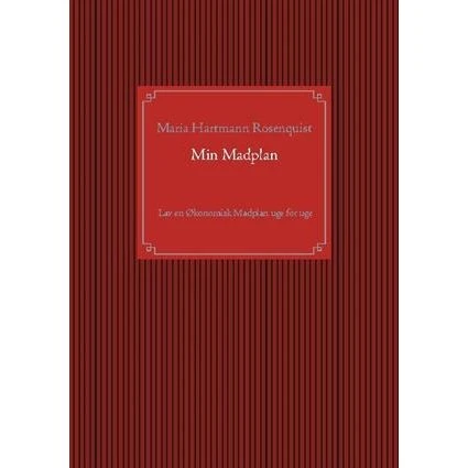 Min Madplan - Maria Rosenquist - Bog