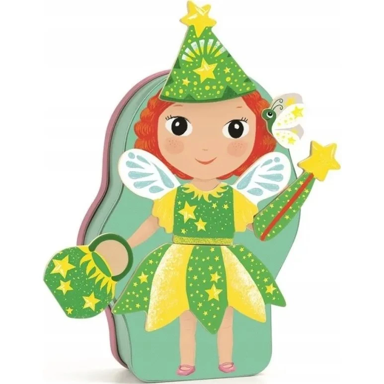 Inzebox Belissimo magnetdukker i metalæske – 24 magneter