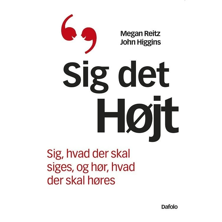 Sig det højt - John Higgins