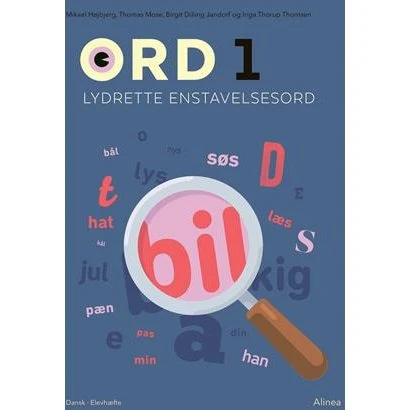 Ord 1. Lydrette enstavelsesord - Birgit Dilling Jandorf m.fl.