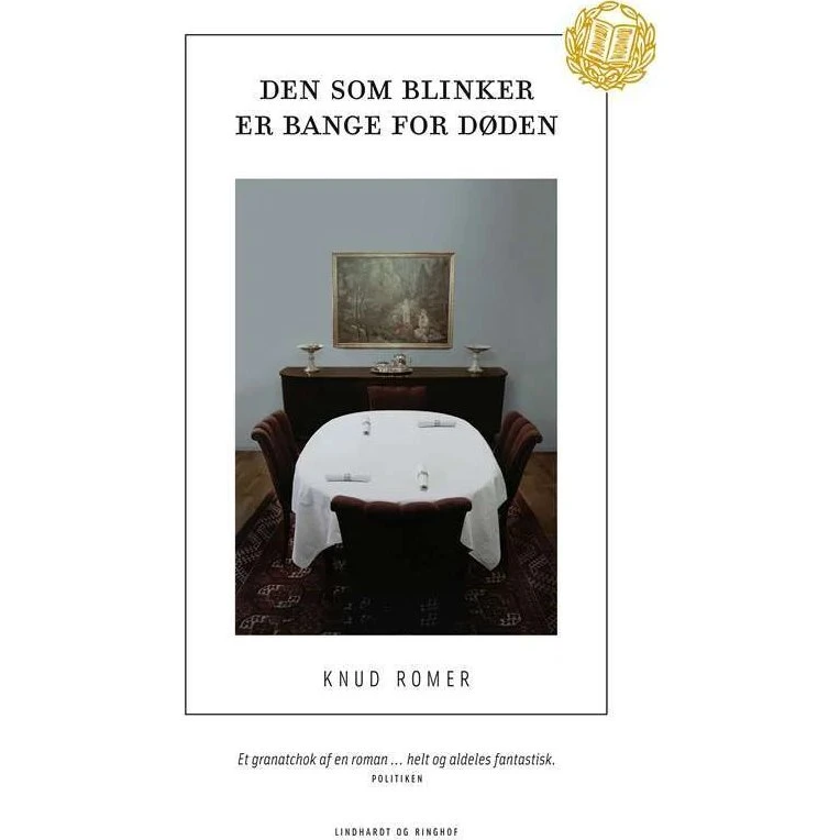Den som blinker er bange for døden - Knud Romer - Bog
