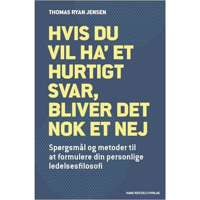 Hvis du vil ha' et hurtigt svar, bliver det nok et nej - Thomas Ryan Jensen