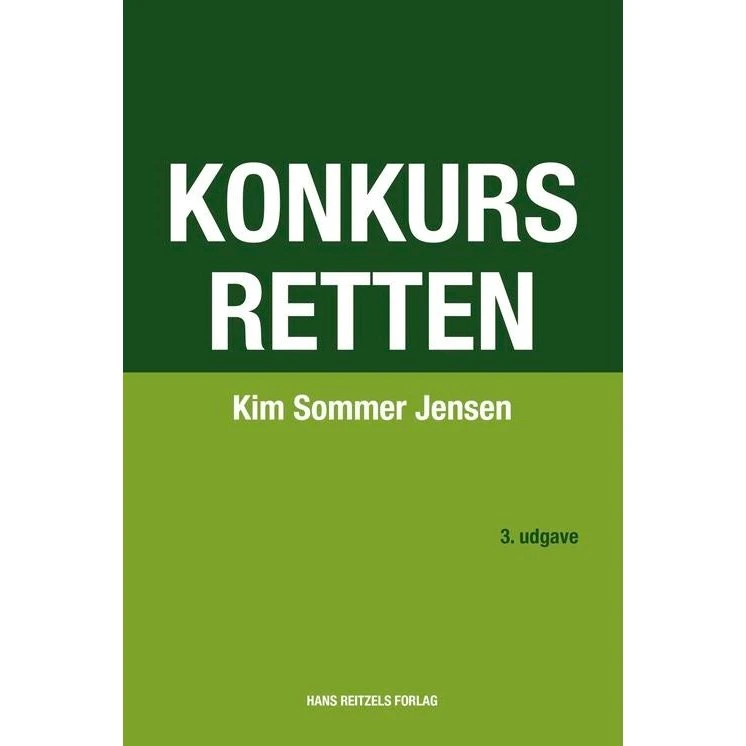 Konkursretten - Kim Sommer Jensen - Bog