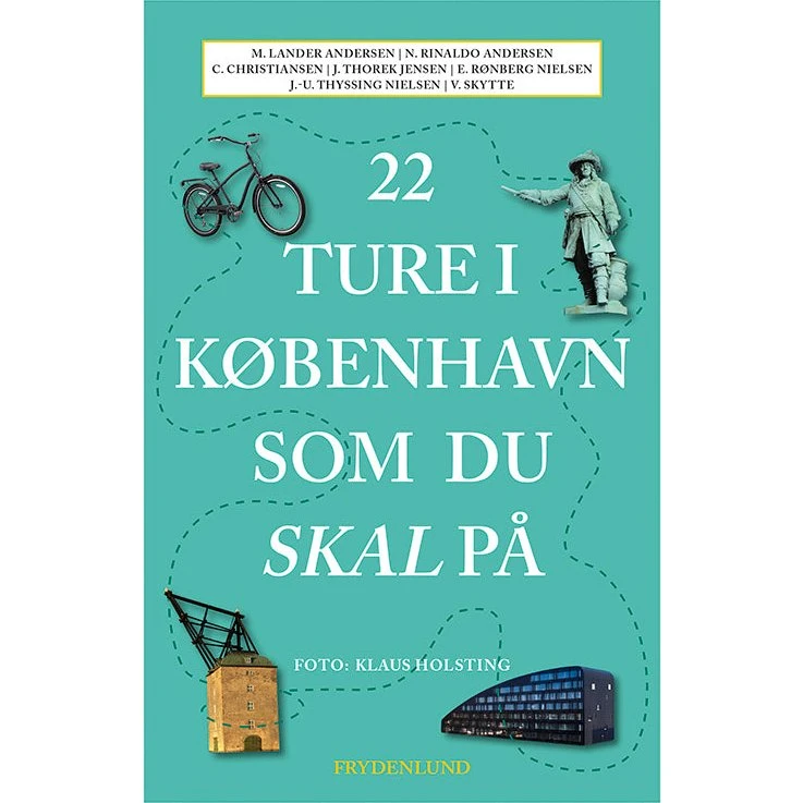 22 ture i København som du skal på - Bog