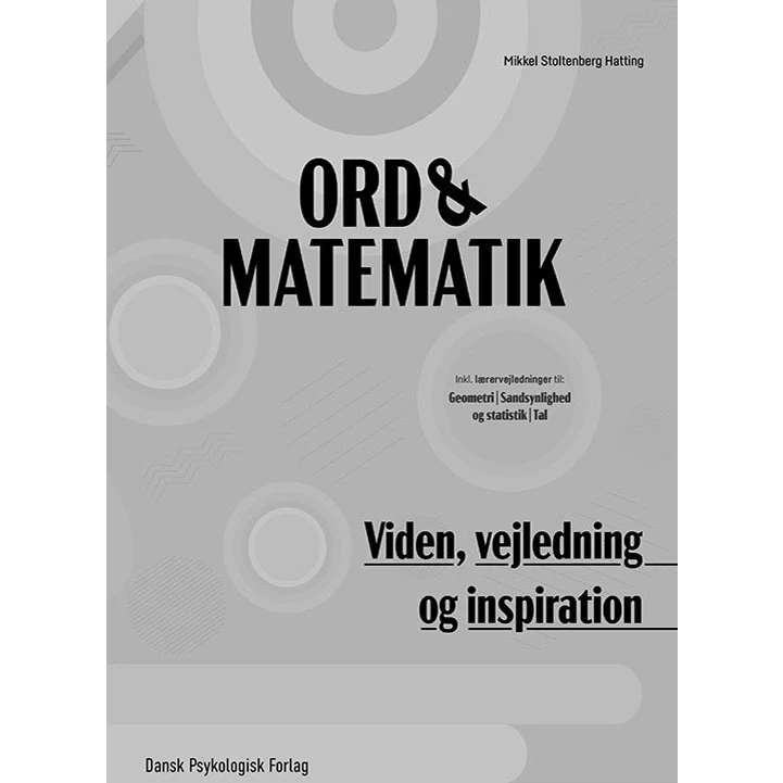 Ord & matematik af Mikkel Stoltenberg Hatting