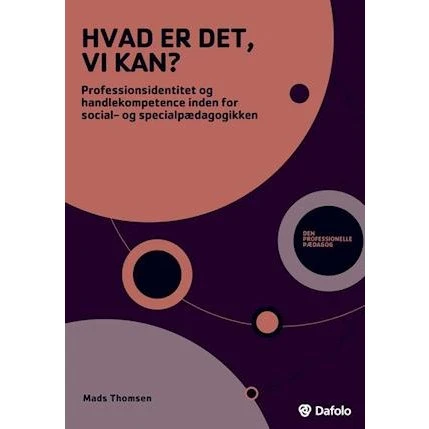 Mads Thomsen: Hvad er det, vi kan? - Bog