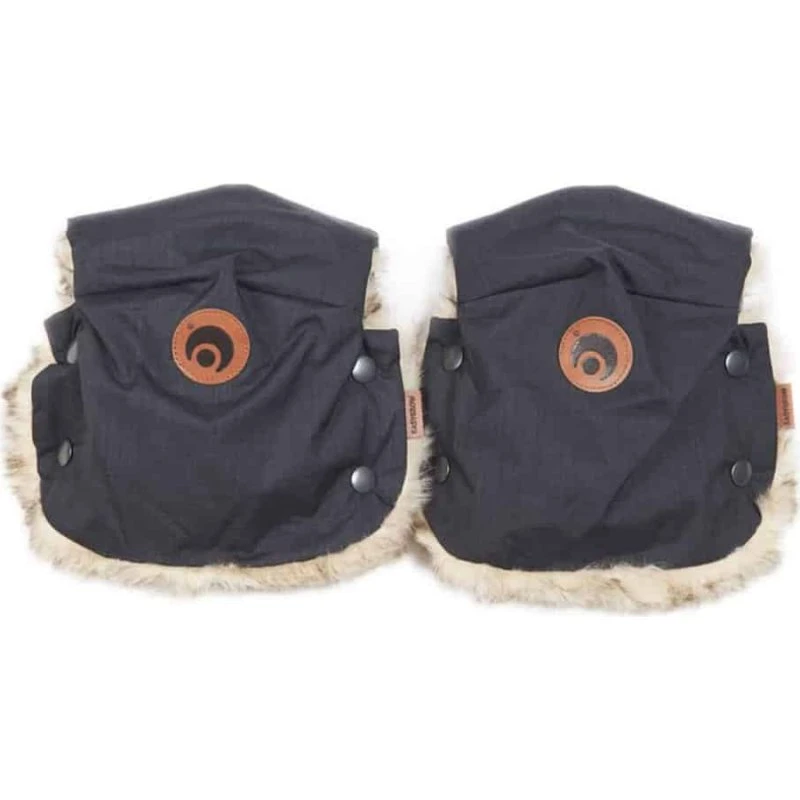 Barnevognshandsker - Windproof, Sort (Univ.)