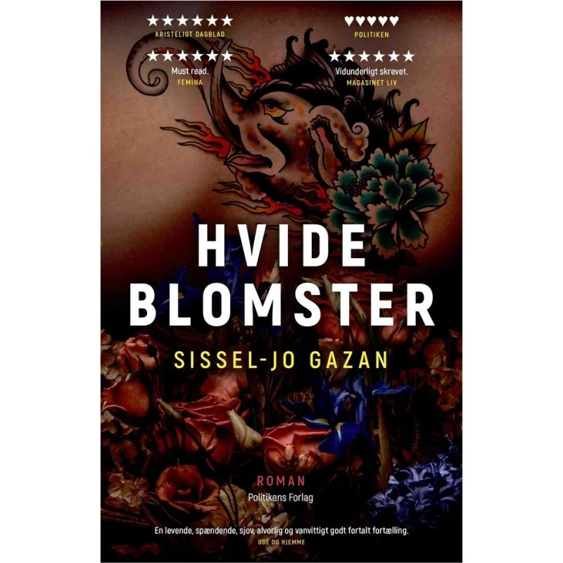 Hvide blomster af Sissel-Jo Gazan