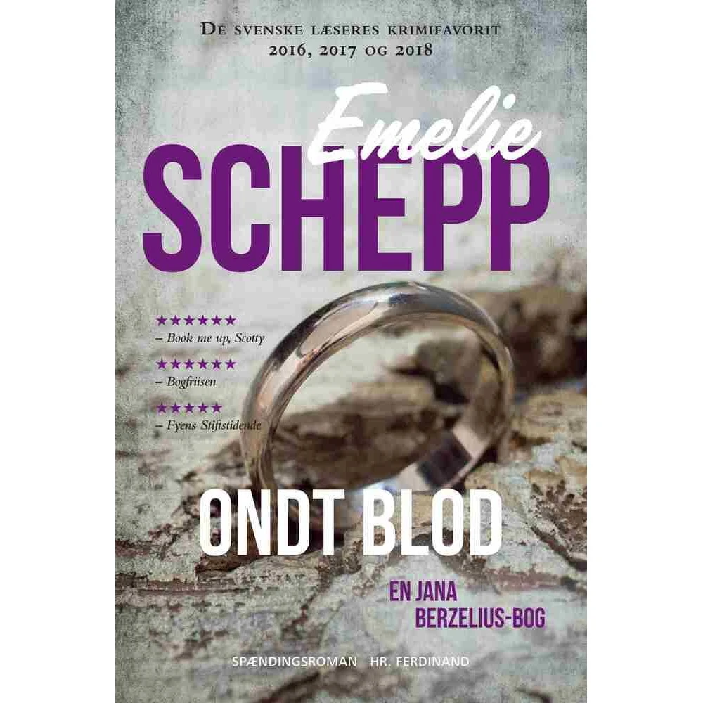 Emelie Schepp: Ondt blod - Bog