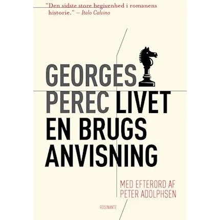 Georges Perec: Livet - En brugsanvisning (Bog)