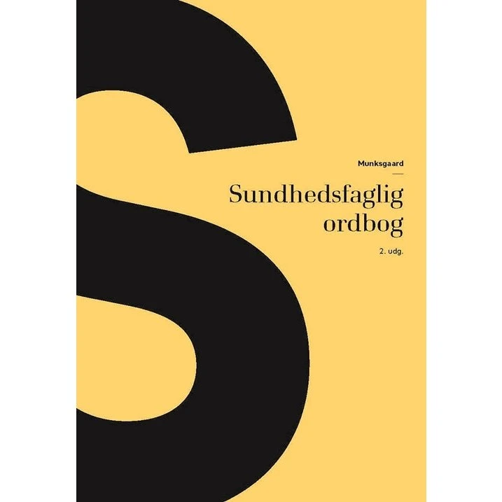 Sundhedsfaglig ordbog - Lissi Hansen