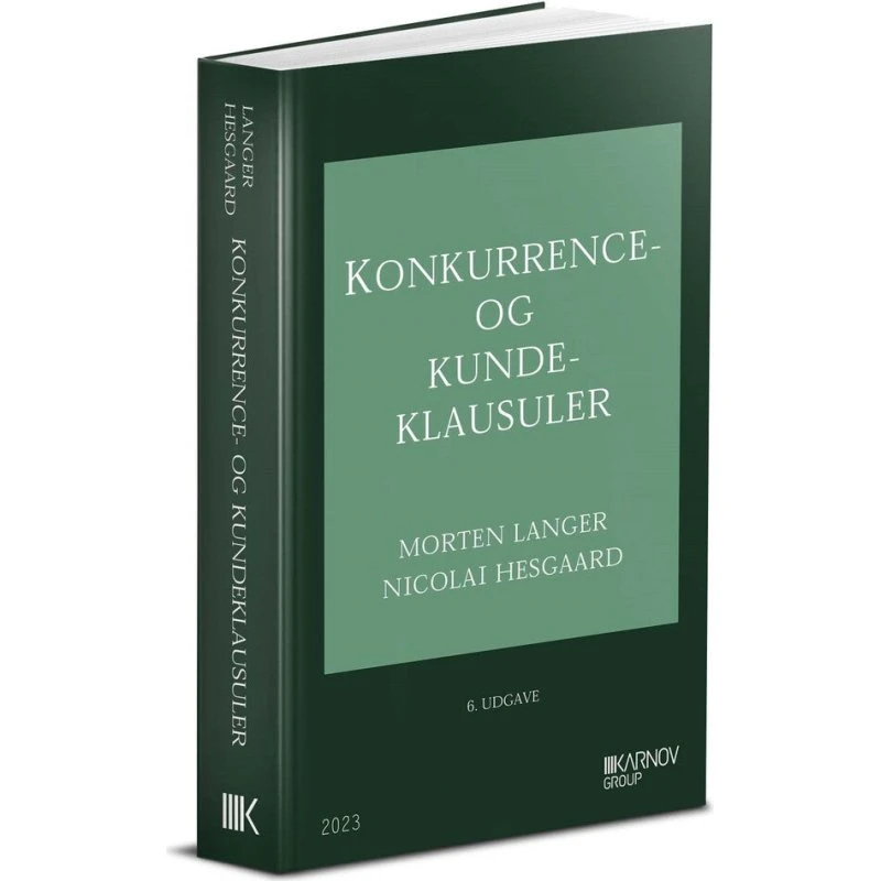 Konkurrence- og kundeklausuler af Morten Langer & Nicolai Hesgaard