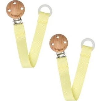 ByHappyMe suttesnor 2-pak med clips - Spring Moss