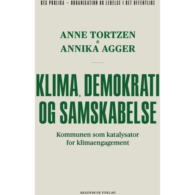 Klima, demokrati og samskabelse - Anne Tortzen & Annika Agger