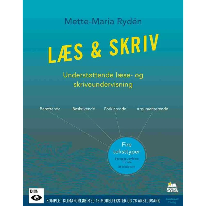 Læs & skriv af Mette-Maria Rydén - Akademisk Forlag