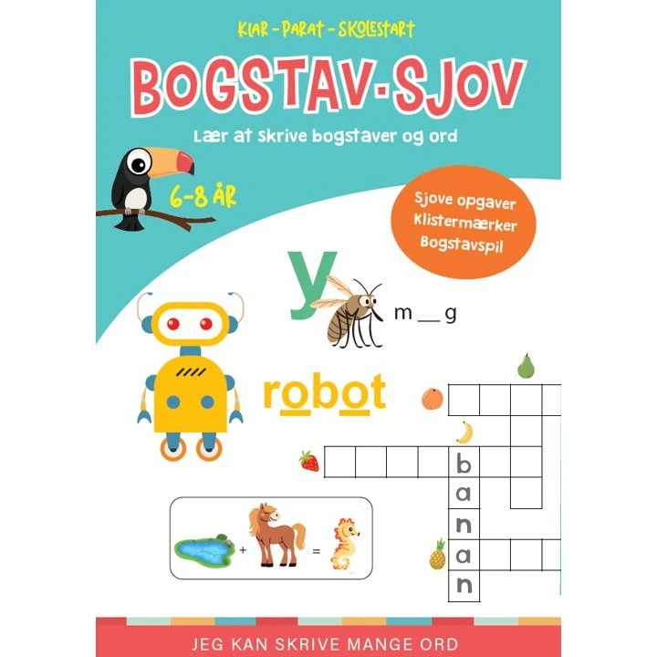Klar-parat-skolestart: Bogstav-sjov