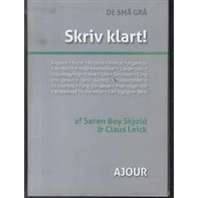 Skriv klart! - Claus Leick & Søren Boy Skjold