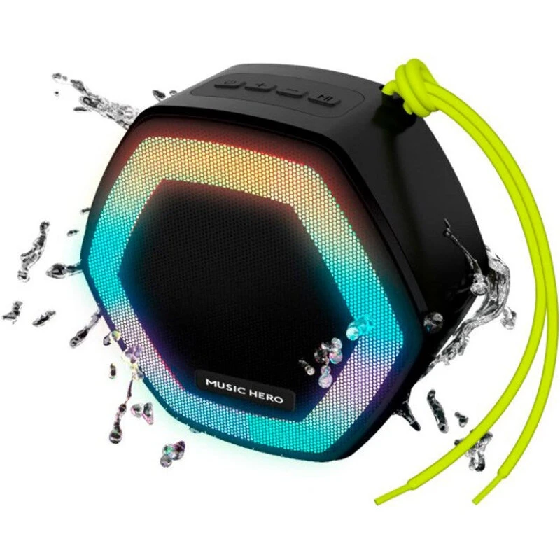 MUSIC HERO Ibiza Bluetooth-højttaler, sort